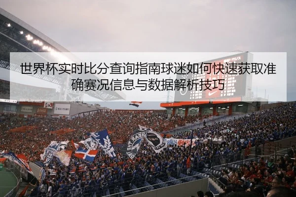 世界杯实时比分查询指南球迷如何快速获取准确赛况信息与数据解析技巧